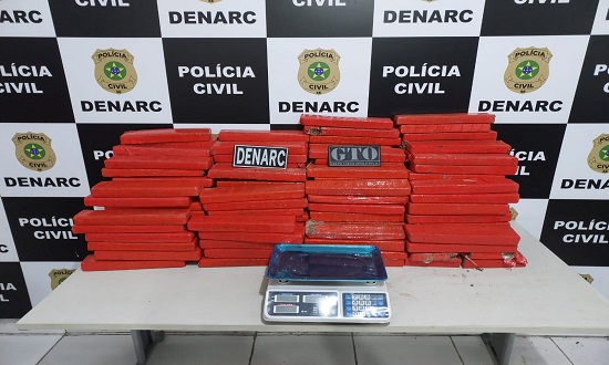 Denarc apreende 175 quilos de drogas na Zona Sul de Aracaju