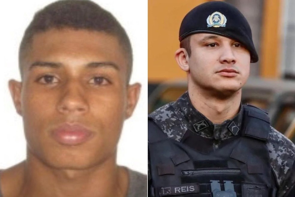 O soldado Patrick Bastos Reis foi baleado enquanto fazia um patrulhamento na comunidade da Vila Zilda, em Guarujá, São Paulo,na quinta-feira (27).